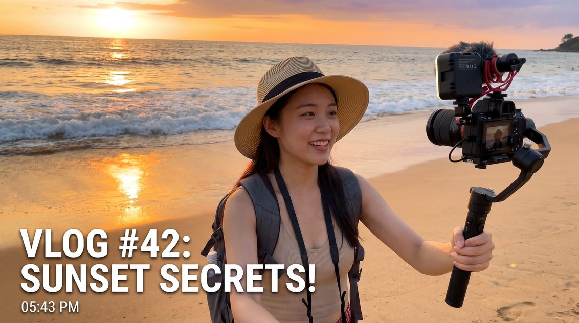 福利姬旅行vlog视频